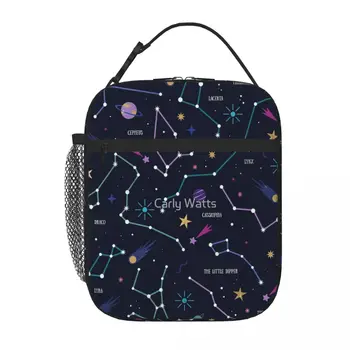 Термосумка для ланча Stars, симпатичная сумка для ланча, детская сумка для ланча