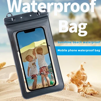 Универсальный водонепроницаемый чехол для телефона Водонепроницаемая сумка для подводного плавания Чехол для мобильного телефона Герметичный сухой пакет Мобильные аксессуары