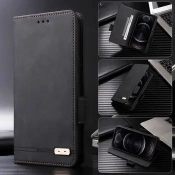 Флип-чехол для Samsung M54 5G Роскошный Кожаный Текстурный кошелек для телефона Funda для Samsung Galaxy M54 Case M54 M 54 SM-M546B Чехол-книжка