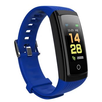цветной экран, умный браслет для измерения сердечного ритма, подсчет шагов, напоминание об упражнениях, водонепроницаемый IP67, режим сна в режиме реального времени