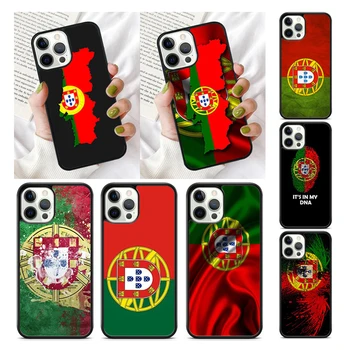 Чехол для телефона с флагом Португалии для iPhone 15 SE2020 6 7 8 Plus XR XS для Apple 13 11 12 14 Mini Pro Max Cover coque fundas Shell